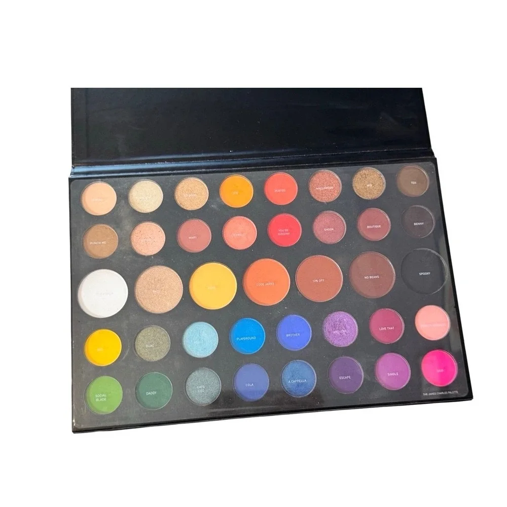 Morphe x James Charles The Artistry Palette 39 Shades Eyeshadow Multicolor Matte